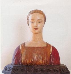 busto di donna, galleria rizzi